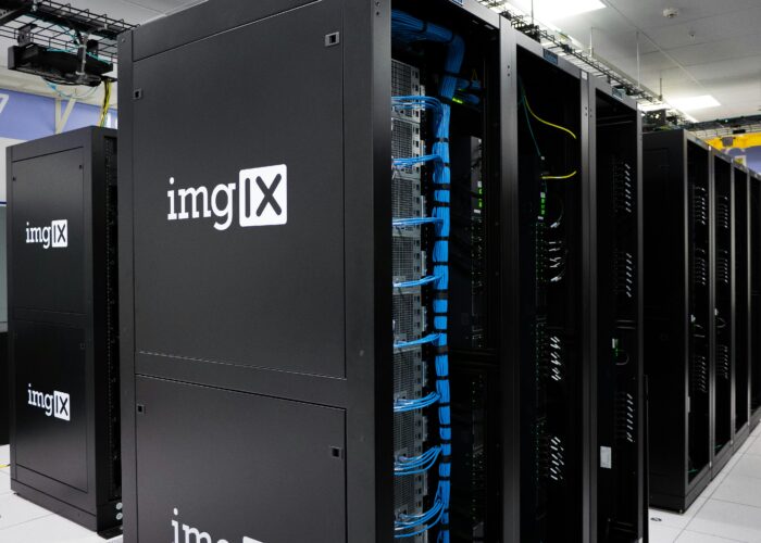 a row of computer servers
